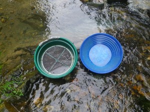 砂金採り道具①パン皿