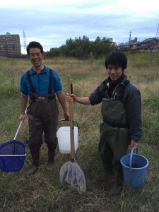 超笑顔と代表・瀬川と完全意気消沈している田中。