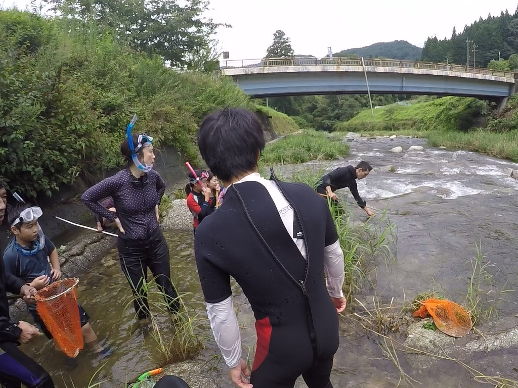 鮎のわんぱく引っ掛け 楽しかったですよー 川遊びマップ